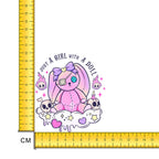 Doll Iron on Fabric Heat Transfer DTF-267