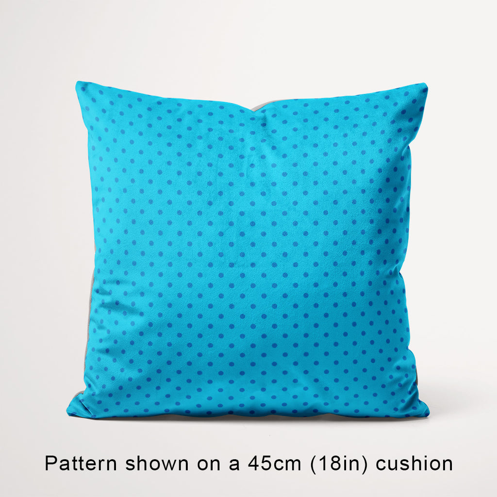 Polka Dot Ocean Breeze fabric, 45cm view