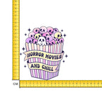 Spooky Popcorn Iron on Fabric Heat Transfer DTF-268