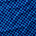 Check Dark Blue fabric
