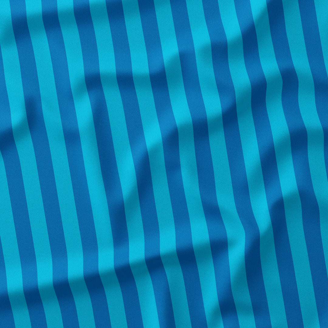 Stripe Ocean Breeze fabric