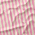Stripe Light Pink and Cream fabric