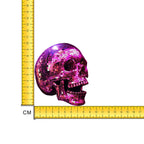 Disco Ball Skull Iron on Fabric Heat Transfer DTF-270