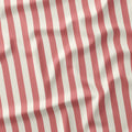 Stripe Salmon and Cream fabric