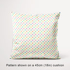 Polka Dot Muted Rainbow fabric, 45cm view