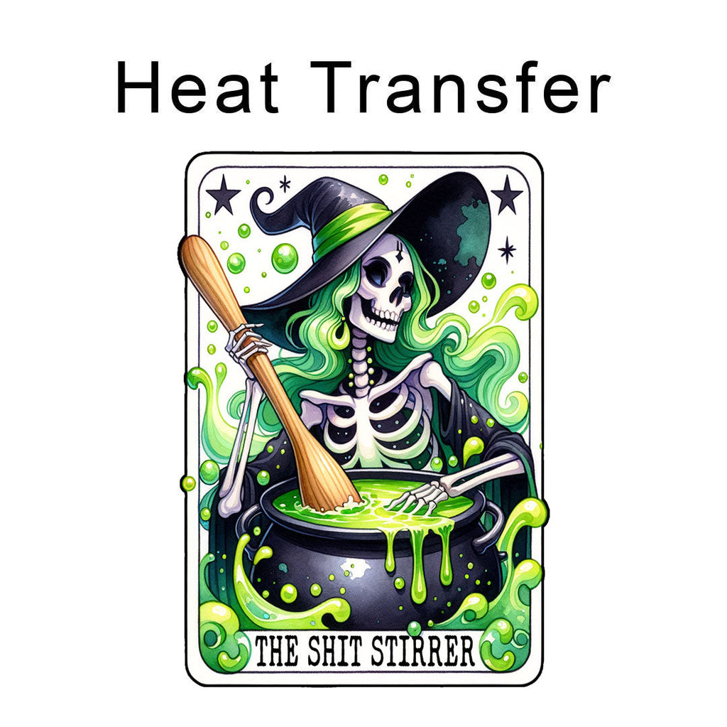 The Stirrer Iron on Fabric Heat Transfer DTF-273