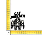 Cat Sabbath Iron on Fabric Heat Transfer DTF-274