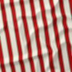 Stripe Candy Cane Red and Green fabric