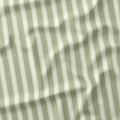 Countryside Stripe Soft Green with Ivory fabric