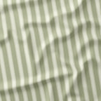Countryside Stripe Soft Green with Ivory fabric