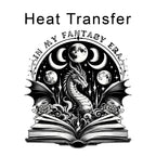 Fantasy Book Era Iron on Fabric Heat Transfer DTF-275