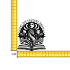 Fantasy Book Era Iron on Fabric Heat Transfer DTF-275