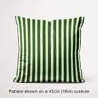 Countryside Stripe Sap Green with Ivory fabric, 45cm view