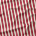 Countryside Stripe Raspberry with Ivory fabric