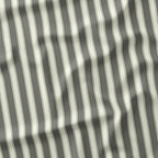 Countryside Stripe Grey with Ivory fabric