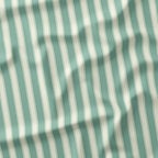 Countryside Stripe Mint with Ivory fabric