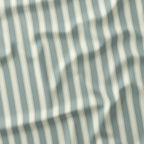 Countryside Stripe Duck Egg with Ivory fabric