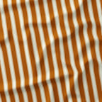 Countryside Stripe Burnt Orange with Ivory fabric
