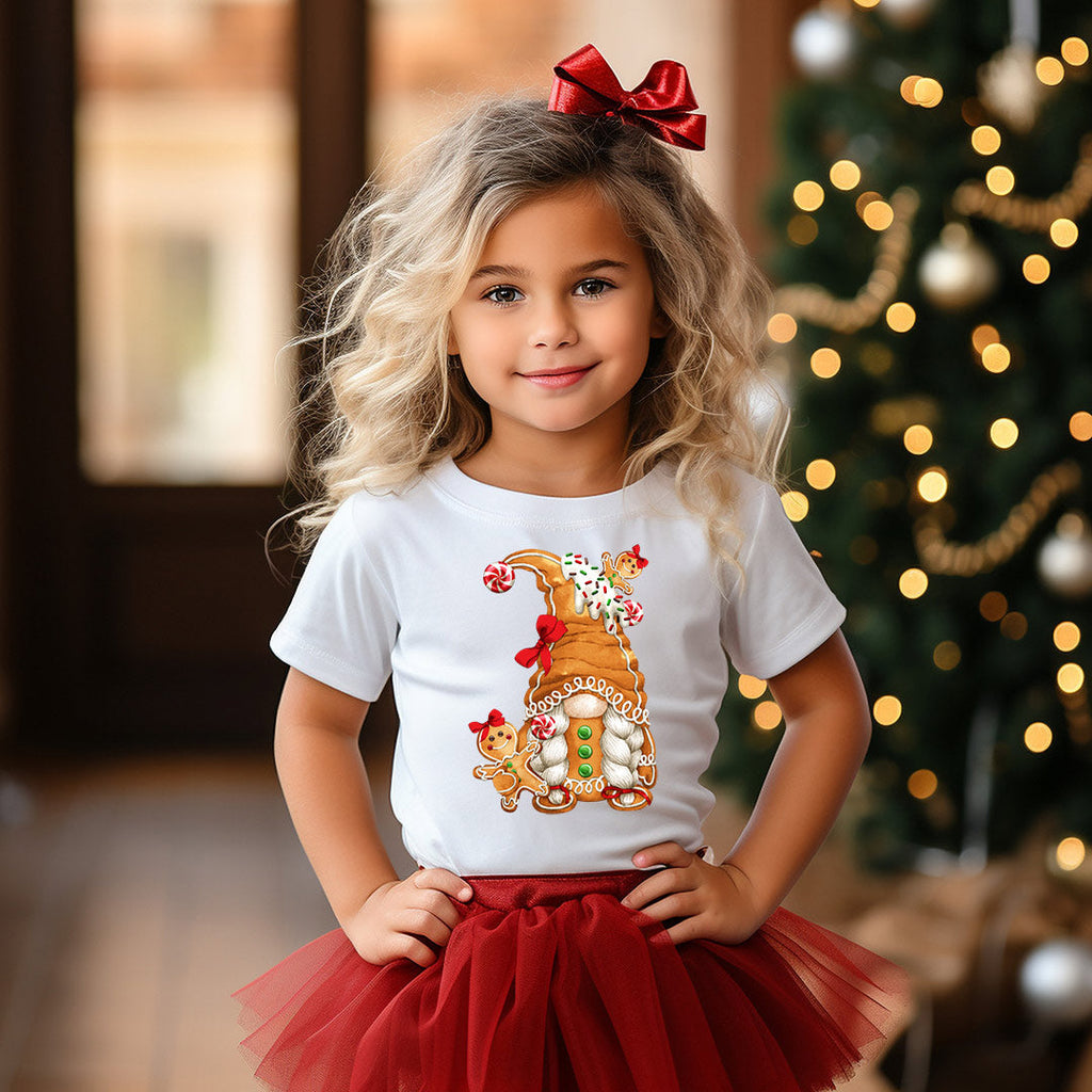 Gingerbread Girl Iron on Fabric Heat Transfer DTF-277