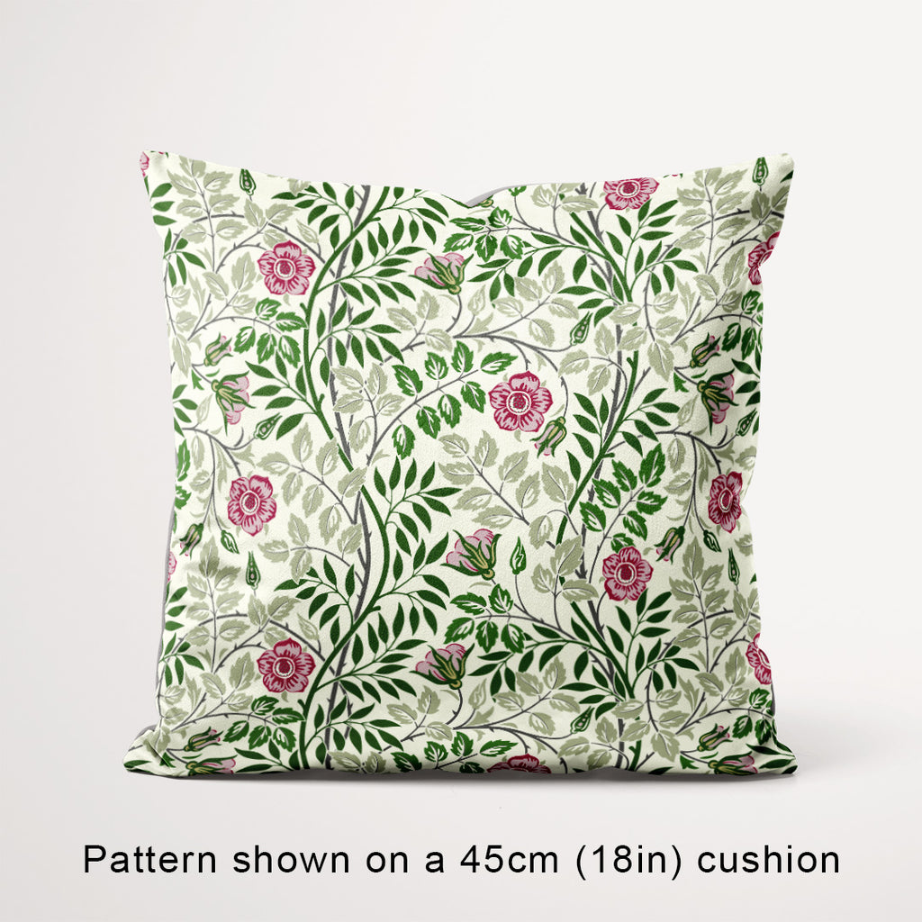 Elmwood Red and Pink floral fabric, 45cm view