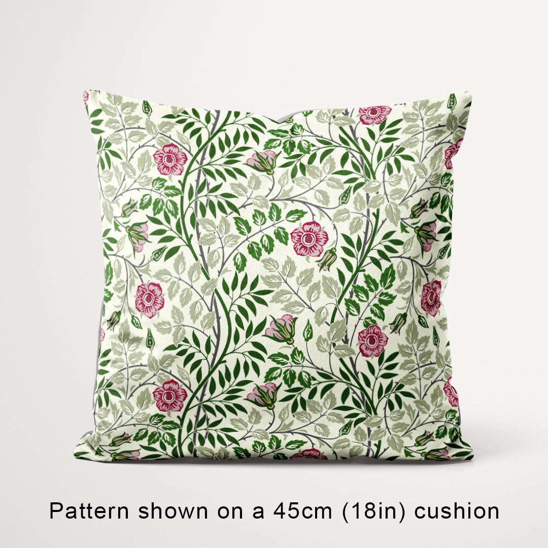 Elmwood Red and Pink floral fabric, 45cm view