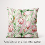 Everlee Pink floral fabric, 45cm view