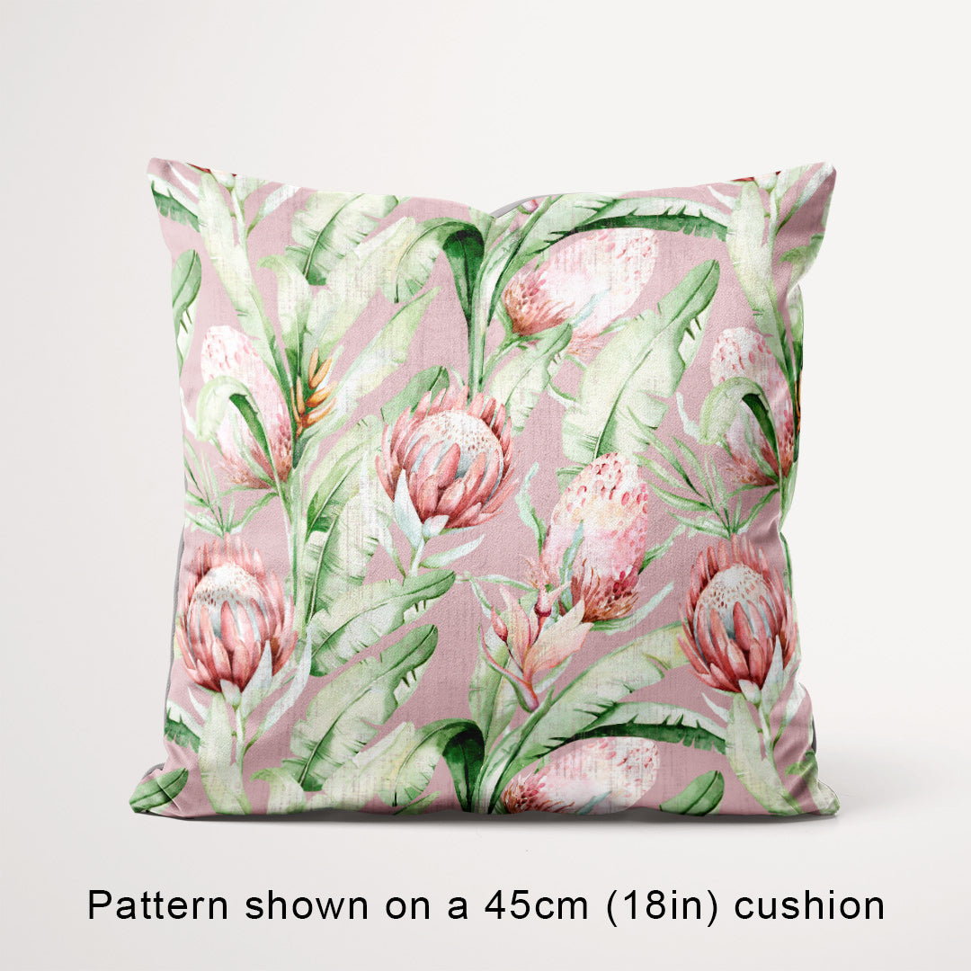 Everlee Pink floral fabric, 45cm view