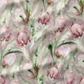 Everlee Pink floral fabric
