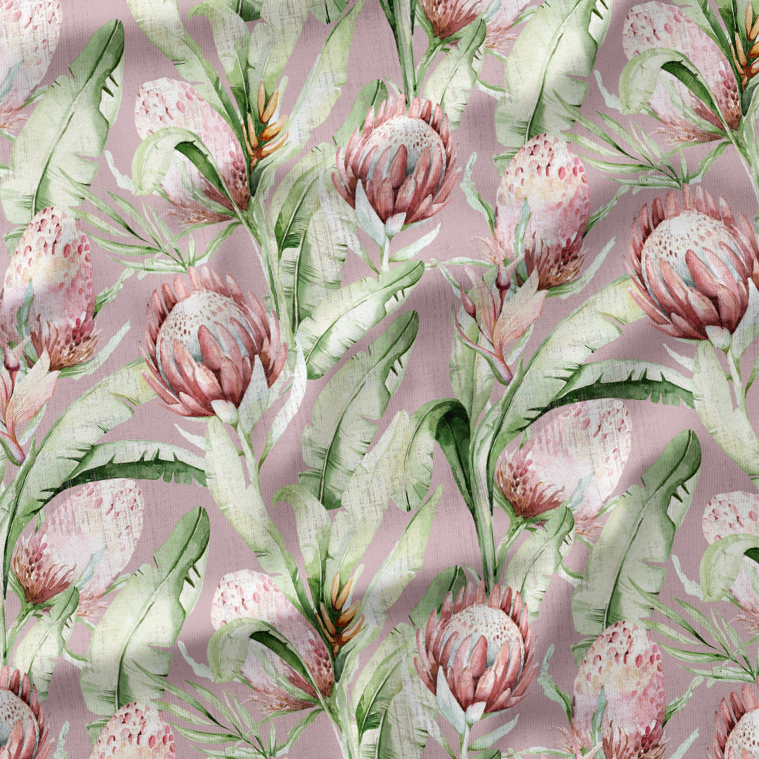 Everlee Pink floral fabric