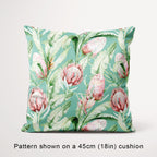 Everlee Mint floral fabric, 45cm view