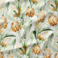Everlee Off White floral fabric