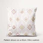 Artemis Pink geometric fabric, 45cm view