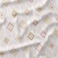 Artemis Pink geometric fabric