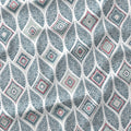 Artemis Indigo geometric fabric