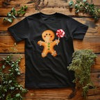 Gingerbread  Boy Iron on Fabric Heat Transfer DTF-279