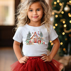 Bunny Christmas Iron on Fabric Heat Transfer DTF-282