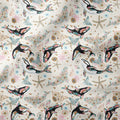 Floral Orcas Cream Fabric