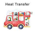 Elf Village Iron on Fabric Heat Transfer DTF-285