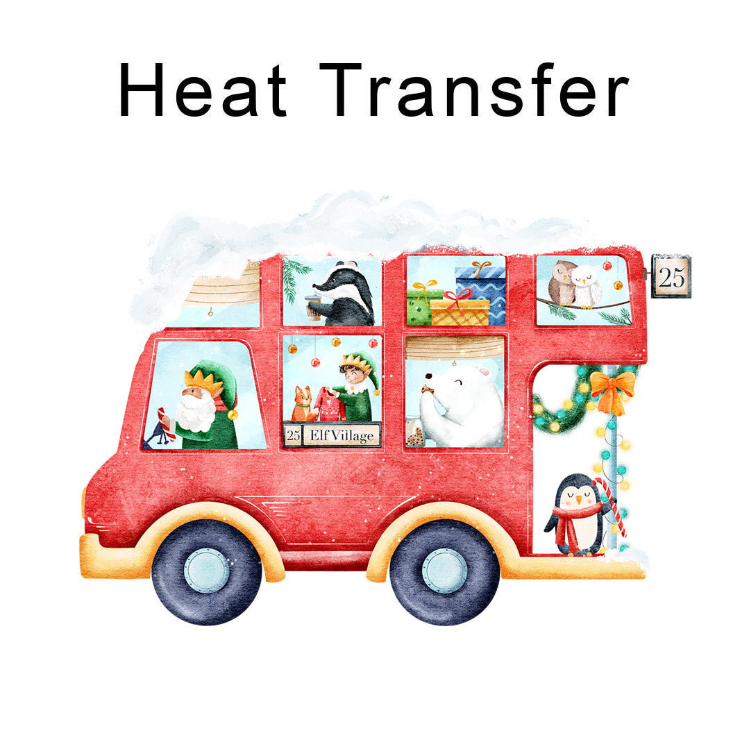 Elf Village Iron on Fabric Heat Transfer DTF-285
