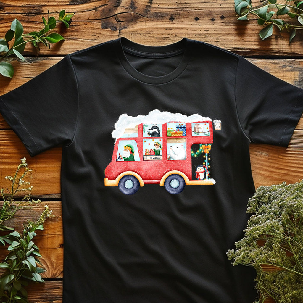 Elf Village Iron on Fabric Heat Transfer DTF-285