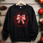 Candy Cane Christmas Club Iron on Fabric Heat Transfer DTF-287