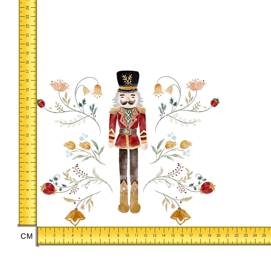 Nutcracker Iron on Fabric Heat Transfer DTF-290