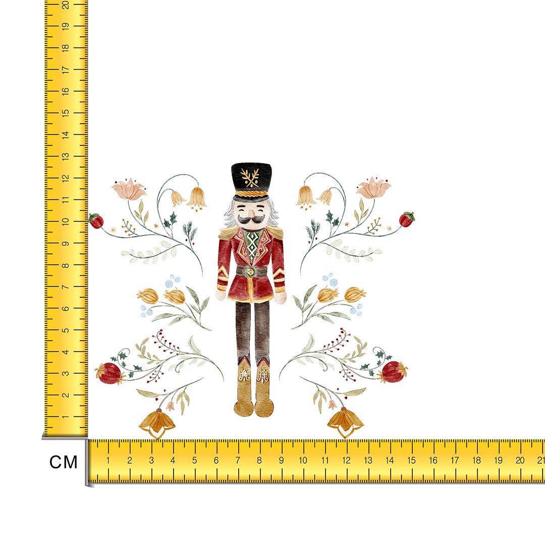 Nutcracker Iron on Fabric Heat Transfer DTF-290