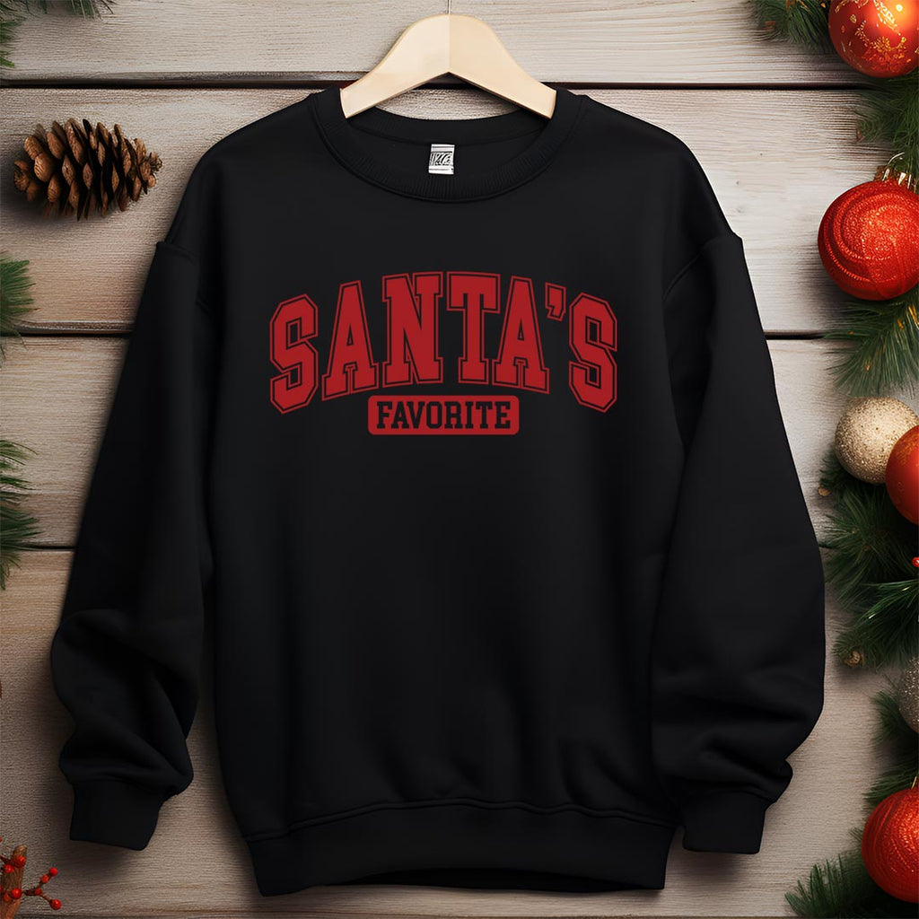 Santas Favourite Iron on Fabric Heat Transfer DTF-291
