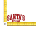 Santas Favourite Iron on Fabric Heat Transfer DTF-291