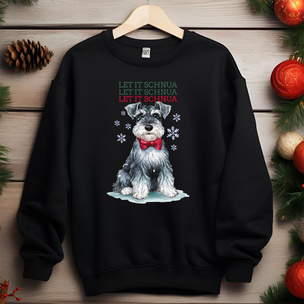 Merry Shnauzer Iron on Fabric Heat Transfer DTF-297