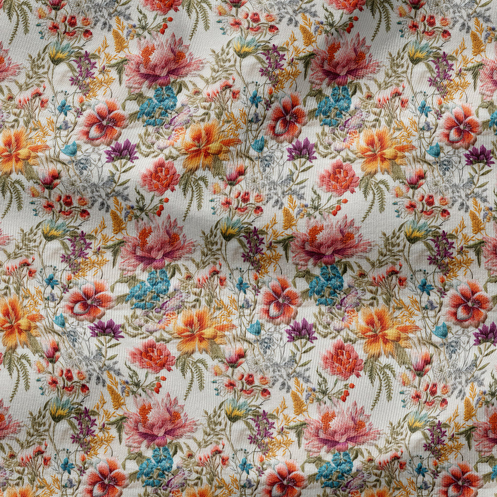 Mia Embroidery Fabric