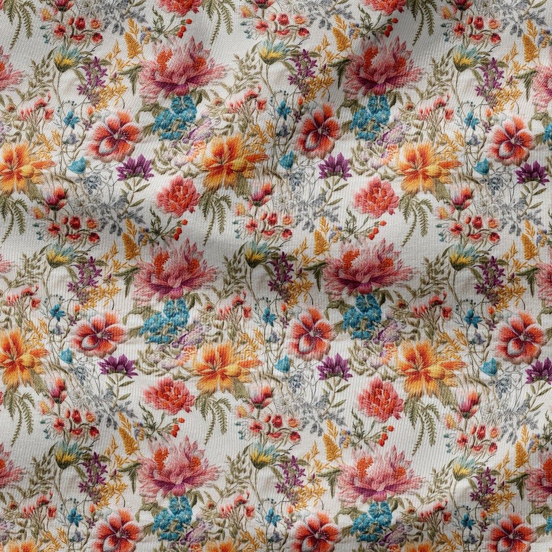 Mia Embroidery Fabric