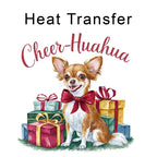 Cheer-Huahua Iron on Fabric Heat Transfer DTF-302