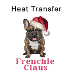 Frenchie-Claus Iron on Fabric Heat Transfer DTF-304